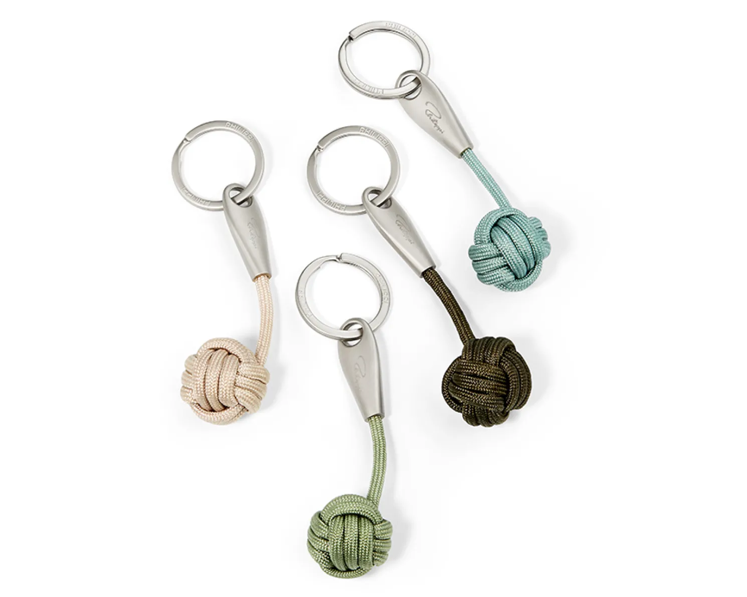 Philippi Knot Hamburger Knoten Schlüsselanhänger creme