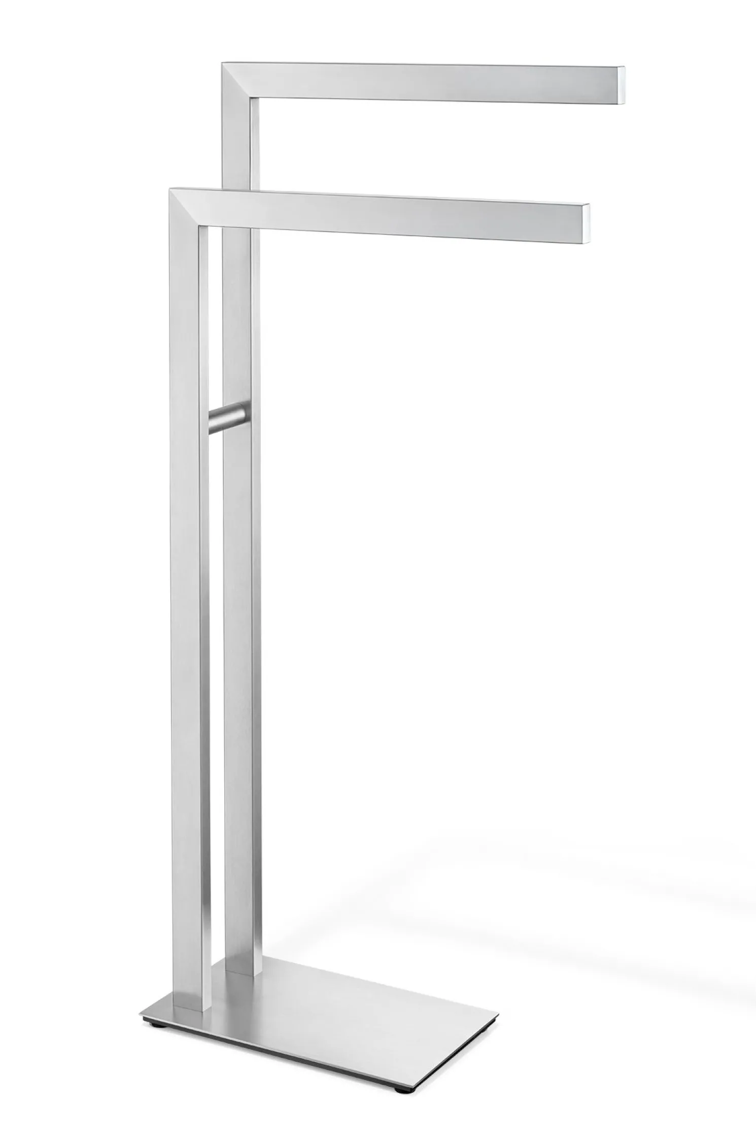 Zack Linea Handtuchständer 2-armig - für schnelles Trocknen matt 38,5 x 15 x 80 cm