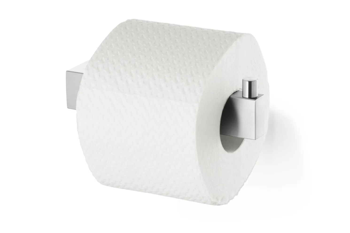 Zack Linea leichter Toilettenpapierhalter Edelstahl matt