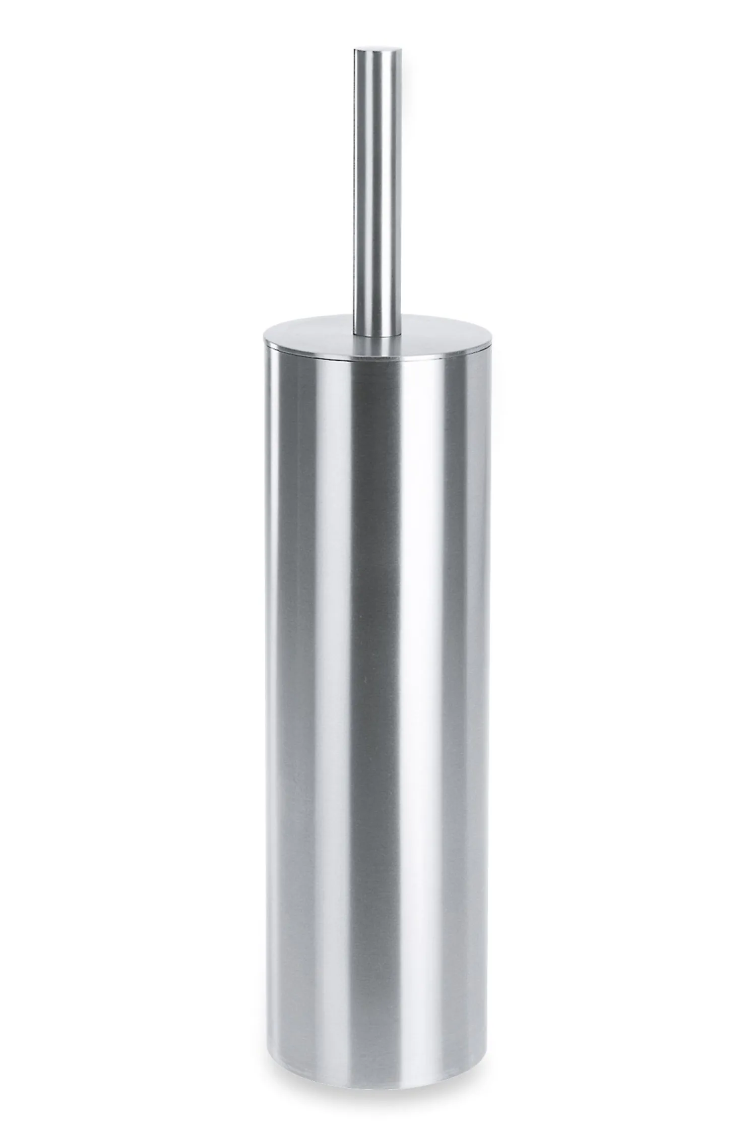 Zack Tubo schlichte Toilettenbürste Edelstahl matt