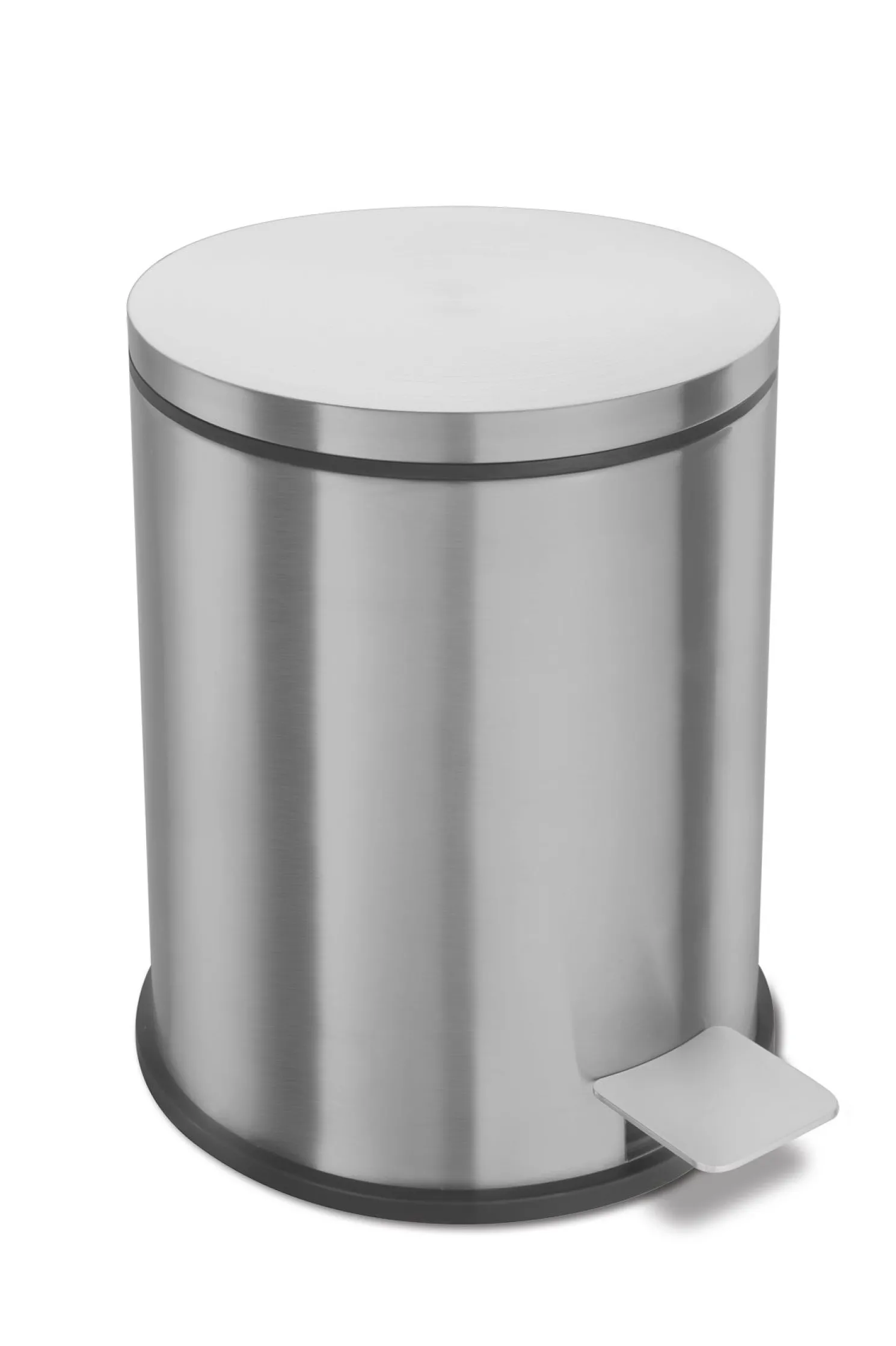 Zack Vasca Treteimer 3 Liter mit Softclose-Deckel Edelstahl matt
